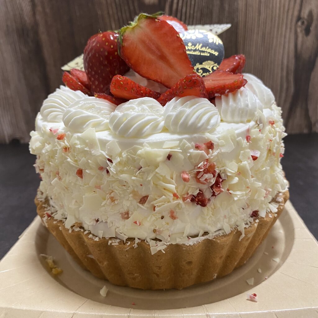 ショートケーキの日に楽しんだいちごのショートケーキタルト