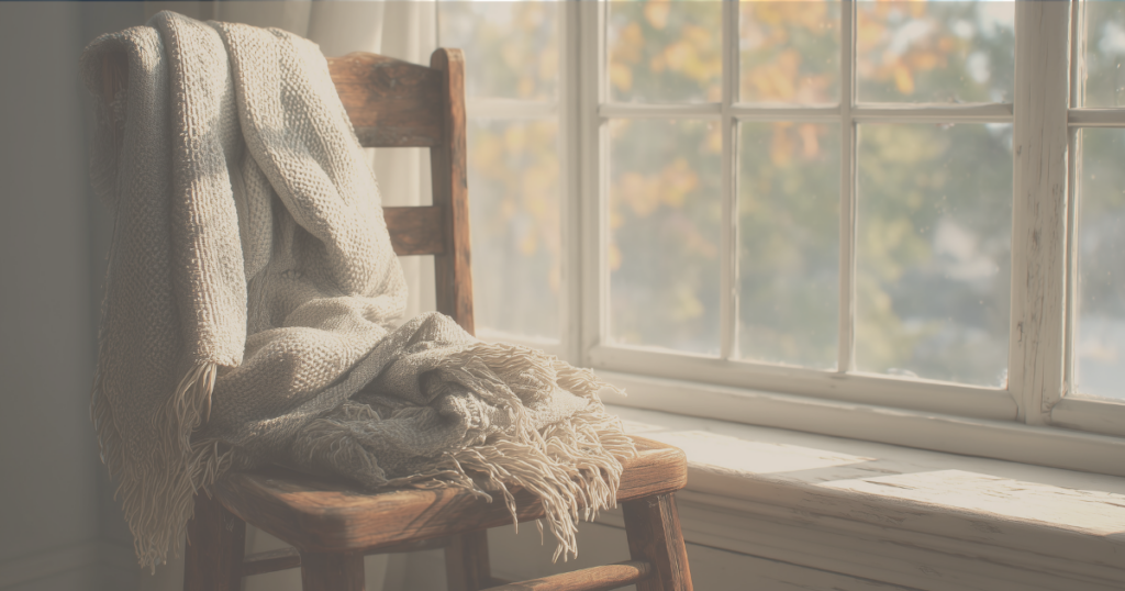 立春の朝、窓辺でゆっくり過ごすセルフケア時間のイメージ