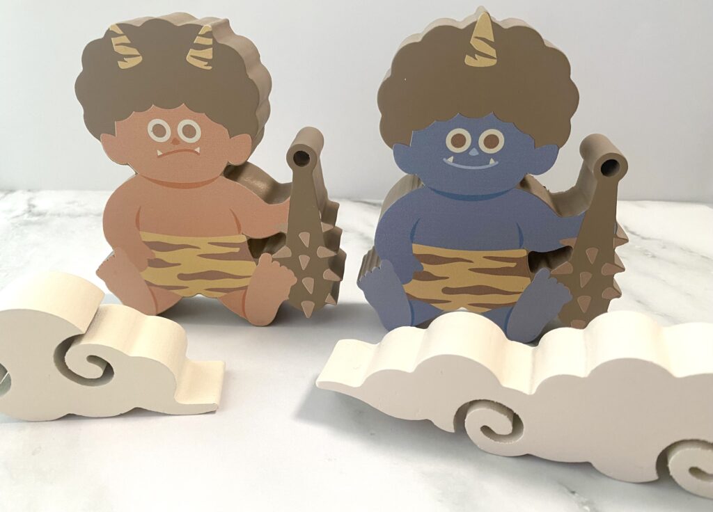 わが家に飾っている節分の鬼の飾り