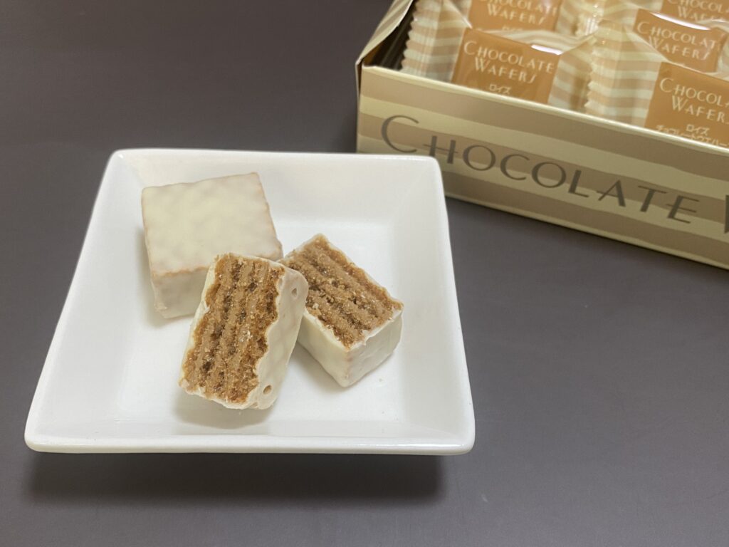ロイズのチョコレートウエハース(ティラミスクリーム)