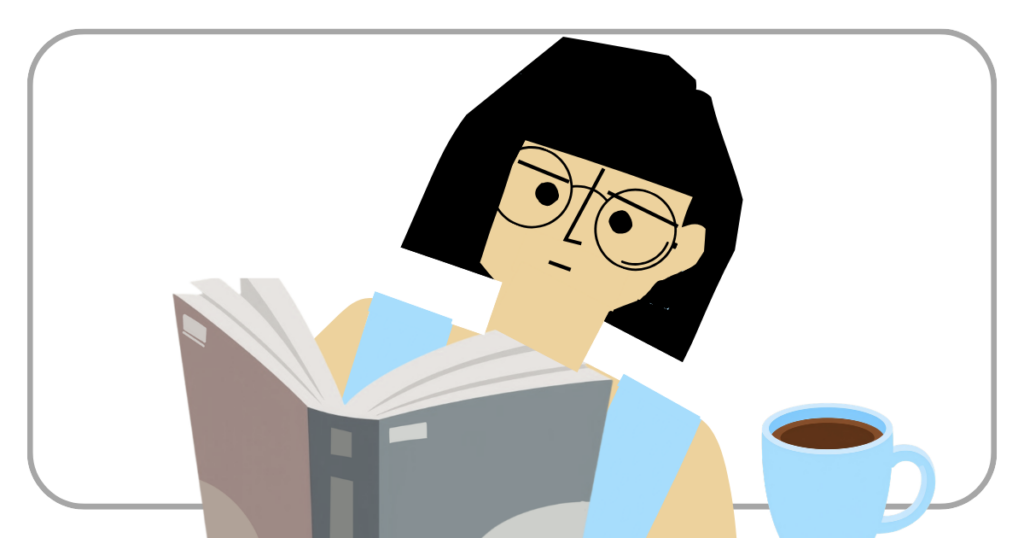 ショートケーキを後ろから食べる人の恋愛タイプ（マイペース）のイメージ