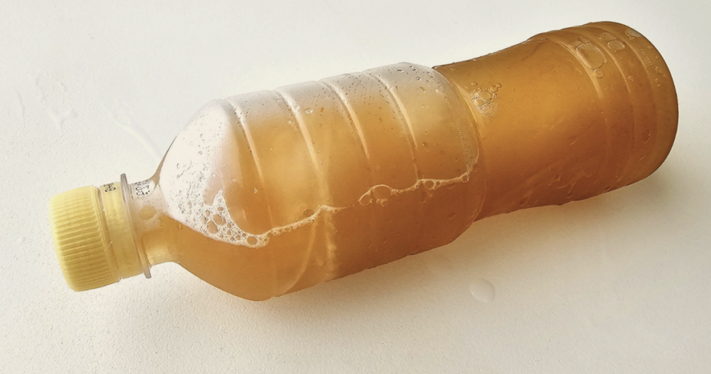 凍らせたペットボトルを使った保冷対策